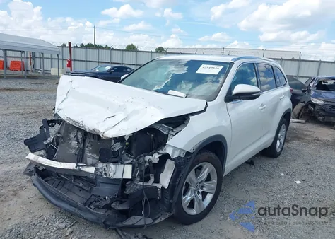 2018 Toyota Highlander Limited z USA, uszkodzony, nr VIN 5TDYZRFH4JS264525